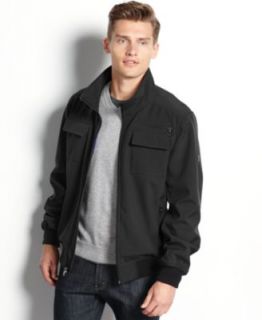 Buffalo David Bitton Jacket, Tech Dobby Moto Jacket   Mens Coats