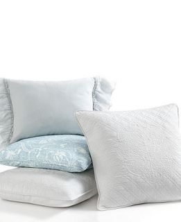 Ralph Lauren Bedding, Spring Hill Blue Linen 12 x 16 Throw Pillow