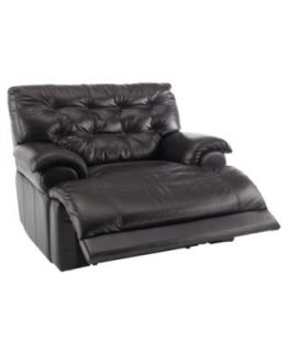 Leather Power Recliner Chair, 46W x 42D x 39H   furniture