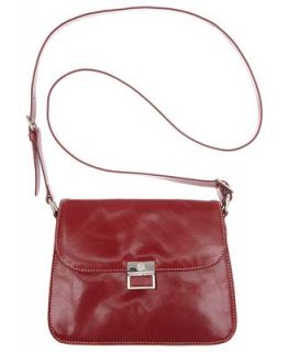Giani Bernini Handbag, Glazed Square Flap Crossbody