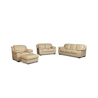 Blair Living Room Furniture Sets & Pieces, Leather   furniture   