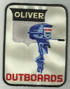 Beautiful Oliver Outboards Large Patch Marine Outboard Motor Patch