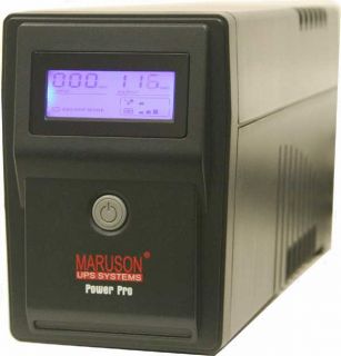 Maruson Pro 600ALCD 600VA 360W USB LCD UPS System LCD Display Surge