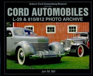 Cord Automoblies L 29 & 810/812 Photo Archive ISBN 9781583881026 NEW