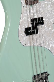 Fender Mark Hoppus Jazz Bass Surf Green Transparent