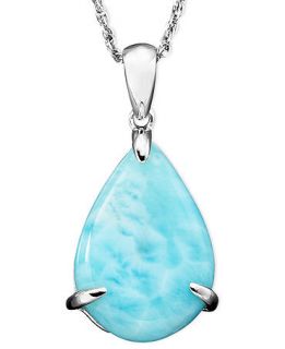 Sterling Silver Pendant, Larimar   Necklaces   Jewelry & Watches