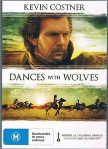 Dances with Wolves Kevin Costner DVD New Movie SEALED
