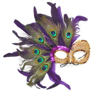 Desire Mardi Gras Feather Mask Costume Party Masquerade Halloween