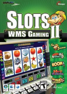 Masque Slots Featuring Wms Gaming II PC Mac New in Box 098252102917