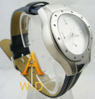 Martell Cognac Chronograph Watch Leather Strap Watch J3B