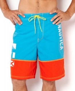 Nautica Swimwear, Core Novelty Trunk   Mens Swim