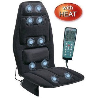 Comfort Products Massaging Seat Cushion Support Soft w Heat Massage
