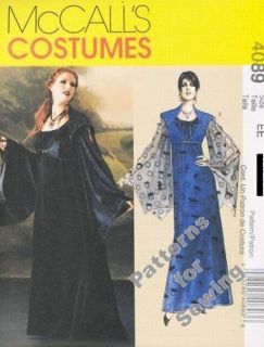 Woman Pattern Halloween Costume Gothic Dress Sz 6 12