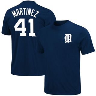 Majestic 41 Martinez Detroit Tiger Tee Shirt M