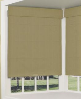 Home Basics Cordless Cotton Canvas Roman Shades, 22 29 x 64