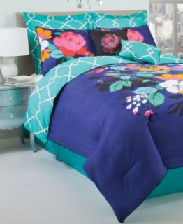 Carmen Floral 8 Piece Comforter Sets   Bed in a Bag   Bed & Bath