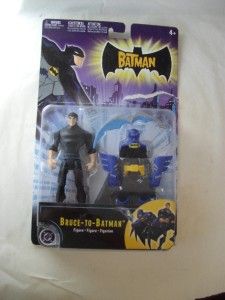 DC Mattel The Batman Bruce to Batman Action Figure Animated Movie