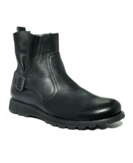 Kenneth Cole Reaction Boots, Wedge N Groove Side Buckle Boots   Mens