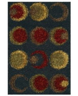 Nourison Area Rug, East Hampton Flocked Grey 23 x 39   Rugs   