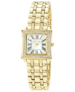 Anne Klein Watch, Womens Gold Tone Adjustable Bracelet 23mm 10