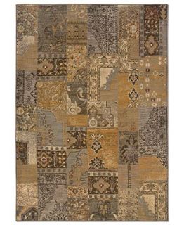 Sphinx Area Rug, Salerno 2941A Gilded Patchwork 67 x 96