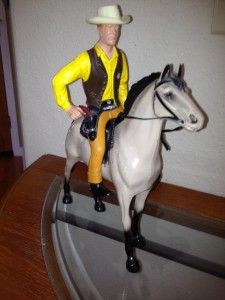 Vintage Hartland Matt Dillon Gunsmoke Horse Complete Set