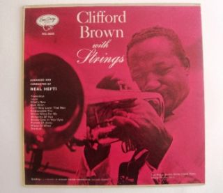 Clifford Brown with Strings Record Max Roach Jazz LP Album Emarcy MG