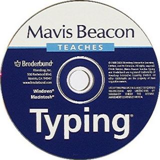 Mavis Beacon Teaches Typing Version 17 New PC XP Mac CD