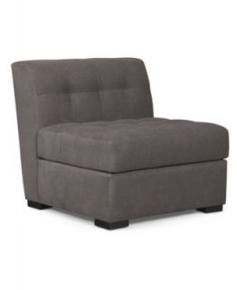 That Fabric Armless Chair, 33W x 37D x 28H   furniture