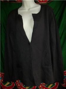 Eileen Fisher Brown Metallic Cardigan Size M Sweater Size S