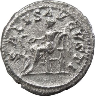 Maximinus I AR Denarius Salus Ancient Roman Coin