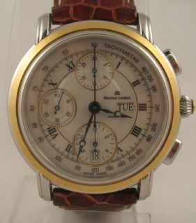 Maurice Lacroix Masterpiece Automatic 26J Watch Chronograph 67839 18K