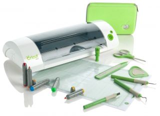 Cricut Mini Personal Cutter Machine Bundle 8 PC Tool Kit Color Markers