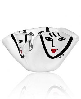 Kosta Boda Glass Bowl, Happy Goings White   Bowls & Vases   for the
