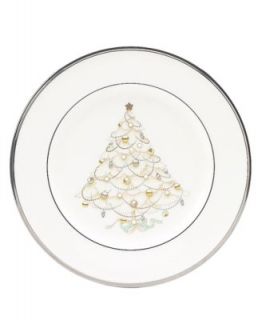 Noritake Silver Palace Holiday Accent Plate   Fine China   Dining