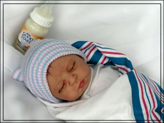 Reborn Preemie Baby Boy 1st abn Baby of 2013  Free US SHIP