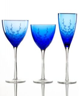 Mikasa Cherry Blossom Cobalt Wine Glass   Stemware & Cocktail   Dining