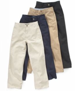 Nautica Boys Pants, Pleated Twill Khakis   Kids Boys 8 20