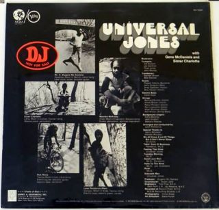 Jones Vol 1 LP Original Still SEALED LP Eugene McDaniels