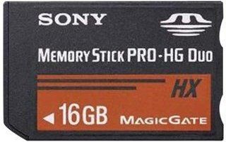New Genuine Sony 16GB Memory Stick Pro HG Duo Card