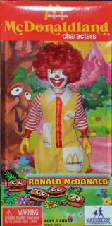 McDonaldland Character Doll Figure Toy McDonalds RONALD McDONALD Clown