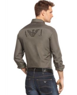 Armani Jeans Shirt, Holiday Exclusive Back Logo Shirt