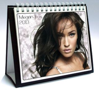 Megan Fox 2013 Desktop Holiday Calendar
