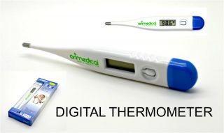 New Digital LCD Thermometer Medical Mouth Underarm Rectal Baby Body