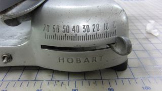 Hobart 410 Meat Slicer 12 Working