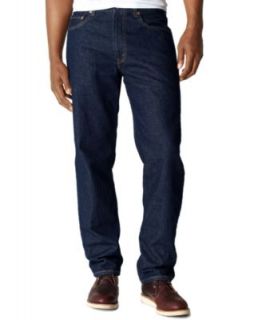 Levis Jeans, 550 Relaxed Fit, Dark Stonewash   Mens Jeans