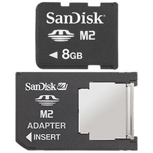 SanDisk 8GB Memory Stick Pro Duo Micro MS M2 8 G GB 8g