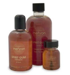 Mehron Matte Spirit Gum Liquid Adhesive Lace Wig Glue 1oz Special