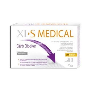 XLS Medical Carb Blocker 60 Tabs Weight Loss Diet Pills Phaselite