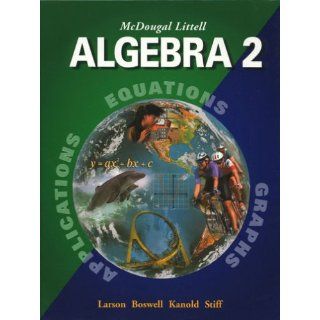 McDougal Littell Algebra 2 Teacher Edition of Practice Workbook with